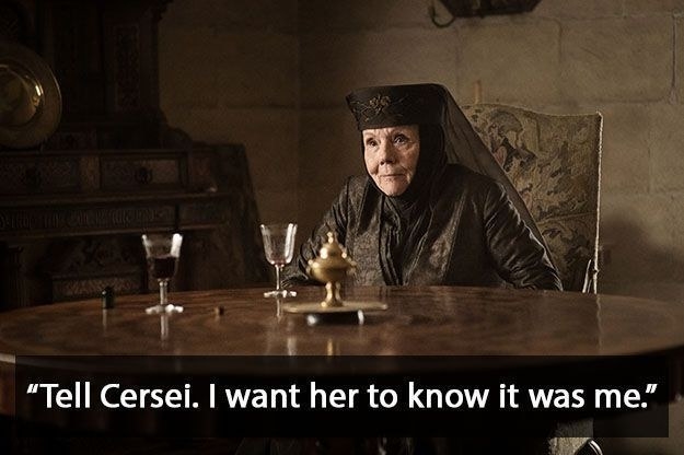 Lady Olenna from Game of Thrones