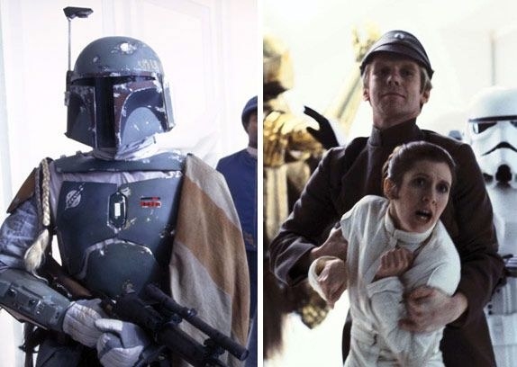 Jeremy Bulloch (Boba Fett) also appears in The Empire Strikes Back as an Imperial Officer...