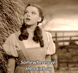 At the very beginning, Dorothy runs away right before a massive Tornado, after complaining about her life (which seems pretty fucking good compared to the farmhands who are literally working their asses off on her aunt and uncle's farm) and not giving a single flying fuck when her dog bites someone.
