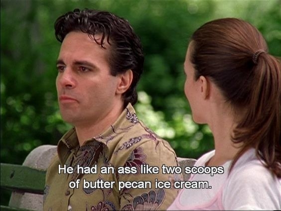 When he made us all crave butter pecan ice cream: