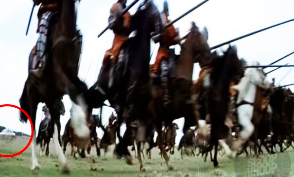 If you look closely, you can spot a car in Braveheart.