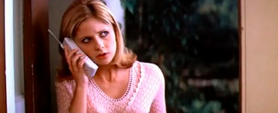 Sarah Michelle Gellar is killed in Scream 2 right after discussing Party of Five.