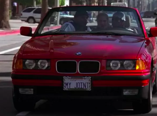 Murray's license plate says "My Joint" in Clueless.