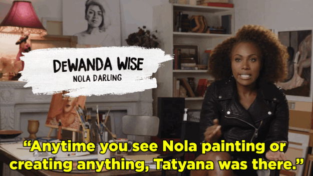 And she helped DeWanda Wise (Nola Darling) every step of the way.