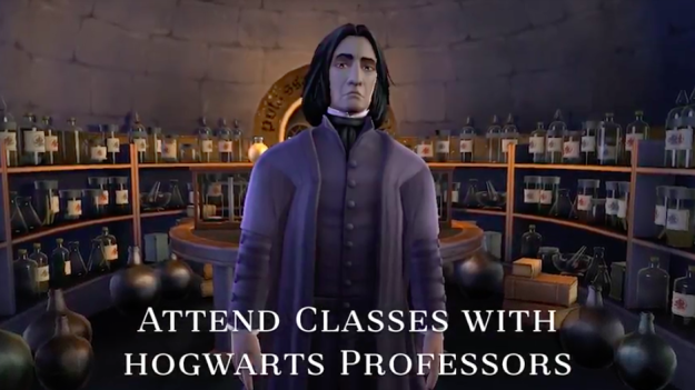 Players will create their own character, attend Hogwarts, join a House, take classes, learn spells, and even duel against rival students.