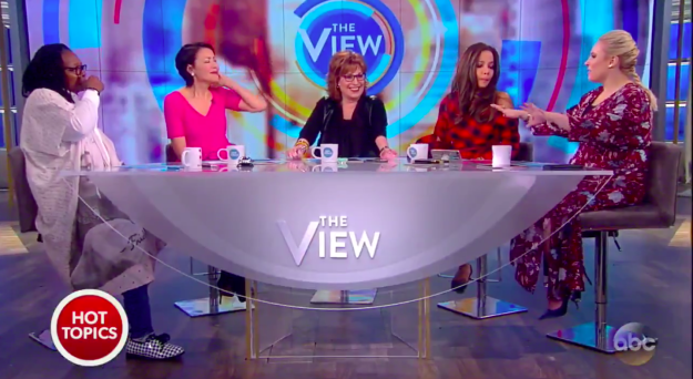 So on Tuesday, Ann Curry addressed Kelly's segment when she was guest co-hosting on The View.