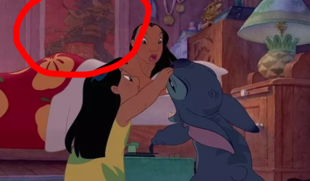 In Lilo &amp; Stitch, a poster of Mulan is visible in Nani's room.