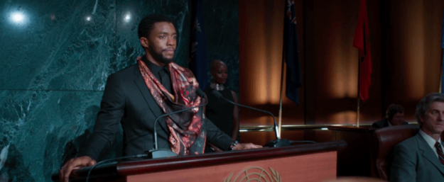 Finally, be sure to stay through the end of the film — Black Panther has TWO important post-credit scenes.