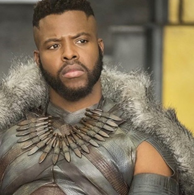 BUT what I wasn't prepared for was the 6'5" Tobagonian man who made me want to throw my bra at the screen. I'm talking about the one and only Winston Duke, who played M'Baku.