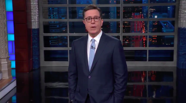 "Look at the #MeToo movement," Colbert said. "A lot of men in power did not see that coming, but it proved that change can happen overnight."