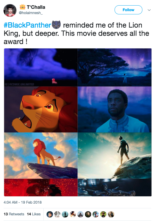 There are a lot of visual similarities to The Lion King.