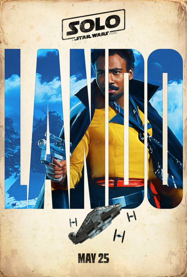 And finally, love of our lives, Lando Calrissian: