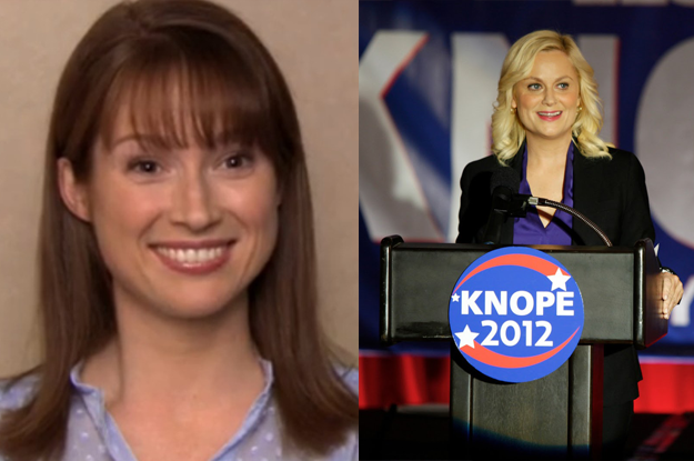 Erin would think that Leslie was cool as hell, and she'd become inspired to get into Scranton politics.