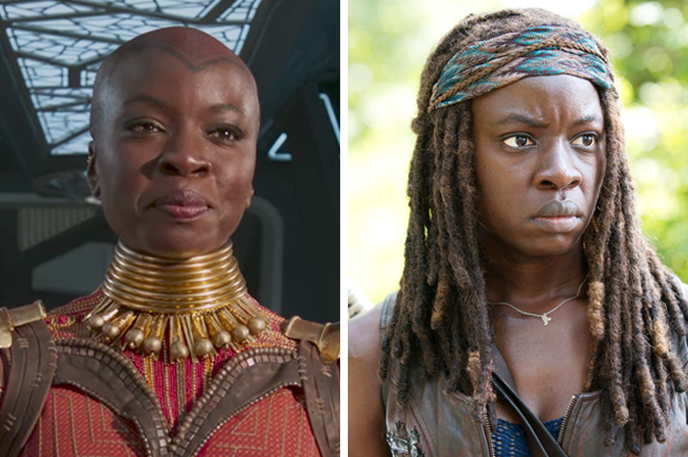 And finally, ironically, when Francisco was creating illustrations of Okoye in the development phase, he had painted Danai Gurira into the character...before she was even cast!