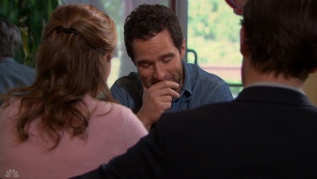 In fact, Brian's boom mic is the source of a LOT of drama that goes down between him, Pam, and Jim.
