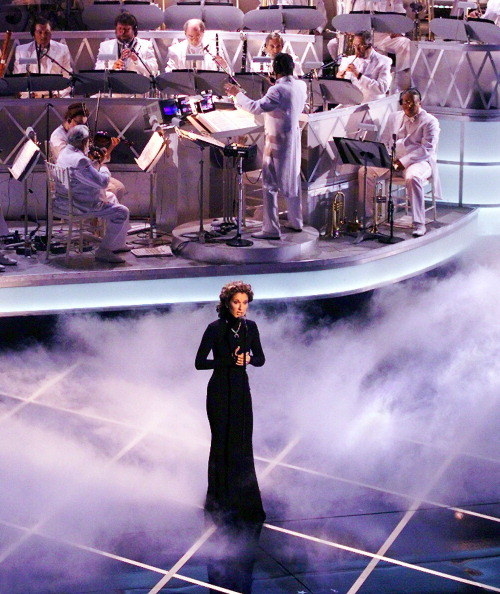 Celine Dion sang "My Heart Will Go On".