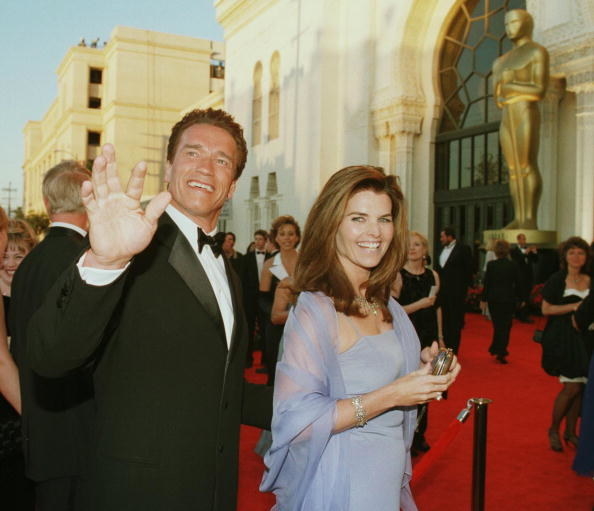 Arnold Schwarzenegger and Maria Shriver were still married.