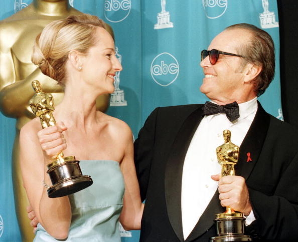 Helen Hunt and Jack Nicholson both won for As Good as It Gets.