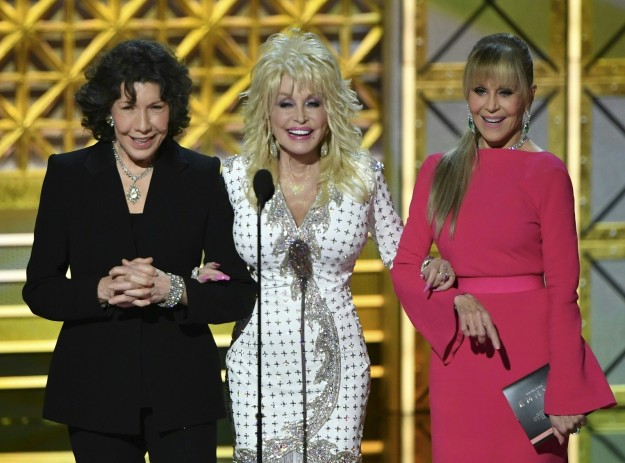 On Wednesday, Deadline first reported that a reboot of the iconic 1980 film 9 To 5, a comedy tackling sexism and workplace harassment, was happening with the original three leads (Jane Fonda, Lily Tomlin, and Dolly Parton) signed on and Rashida Jones co-writing the script with the original screenwriter Pat Resnick.