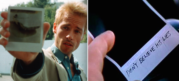 In Memento, when Leonard realized that Teddy might have been the real killer he was looking for the whole time.
