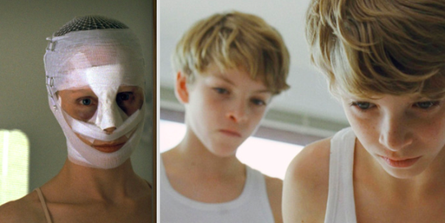 In Goodnight Mommy, when Elias imagined that his brother, who had died in an accident, was alive the whole time.