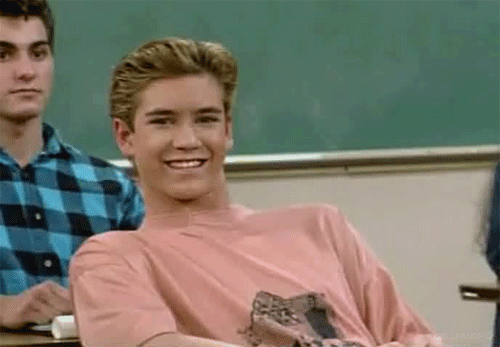 Zack Morris from Saved By the Bell