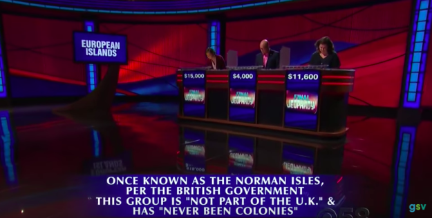 Unfortunately, this question stumped all three contestants, so it would all come down to the wagers: