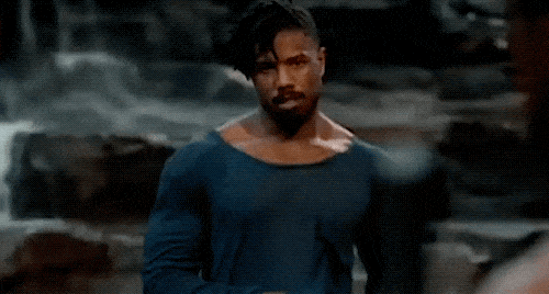 Or maybe Killmonger is more your style? Try, "Guys, Help, I Can't Stop Thinking About Michael B. Jordan."