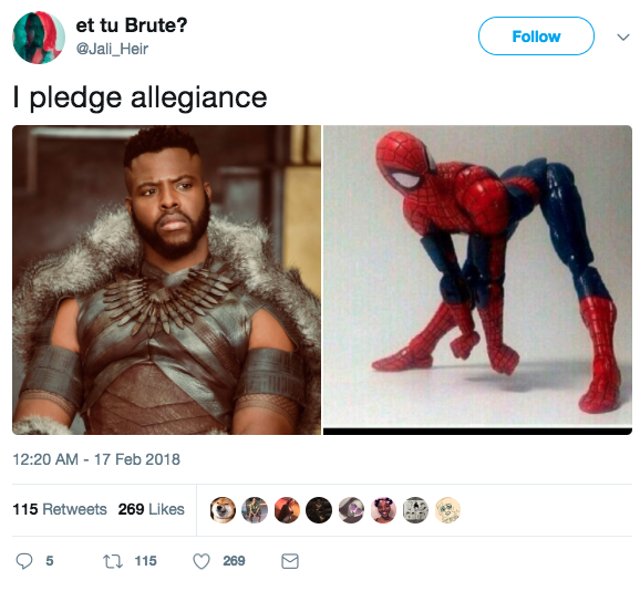 Hungry for more M'Baku? Read, "16 X-Rated Black Panther Tweets About M'Baku That Will Make You Say 'Same.'"