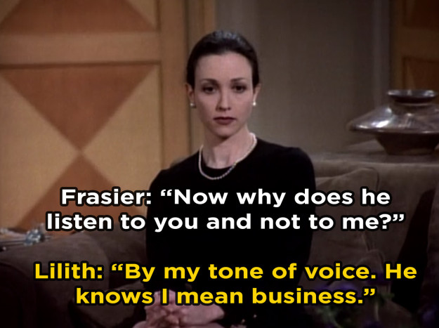 Lilith Sternin from Cheers and Frasier