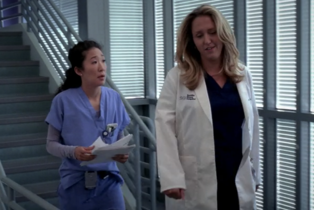 When Erica Hahn repeatedly prevented Cristina from being picked for cardio procedures.