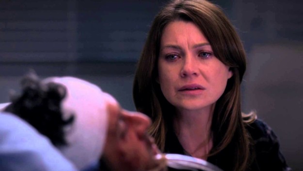 And then when we didn't get a chance to see the aftermath of Derek's death.