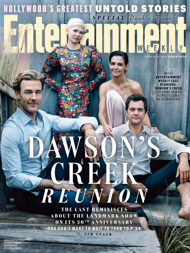 But today Entertainment Weekly has blessed us with the first official cast reunion since the show ended — and I honestly have been freaking out ever since I first saw it this morning.