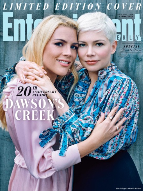 And finally, BFFs Michelle Williams and Busy Philipps posed together because OF COURSE THEY DID:
