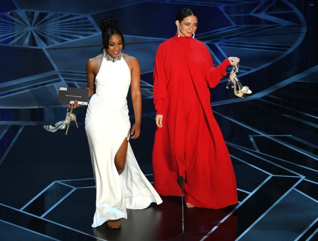 Tiffany Haddish and Maya Rudolph took the stage at the 90th annual Academy Awards on Sunday night to present the awards for Best Documentary Short Subject and Best Live Action Short Film.
