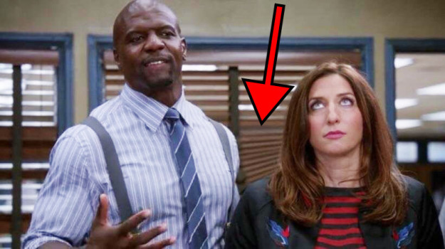 In Brooklyn Nine-Nine, it's revealed that the new captain is "too stupid to work the blinds." Later in the episode, you can see the blinds in the background aren’t closed properly.