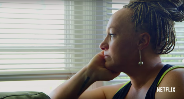 Filmmaker Laura Brownson followed Dolezal for two years to shoot the documentary that will start streaming on Netflix on April 27, after premiering at the Tribeca Film Festival in New York City.