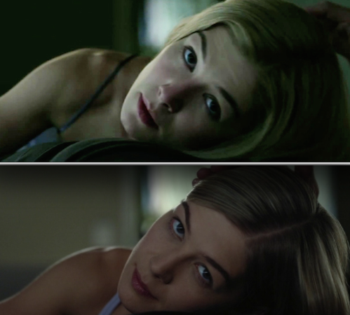 In Gone Girl, when Amy returned and announced she was pregnant with Nick's baby, forcing him to stay married to her.