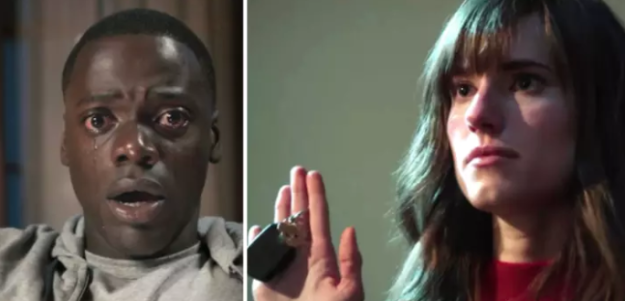 In Get Out, when Rose refused to give Chris the keys, and he figured out what exactly was going on.