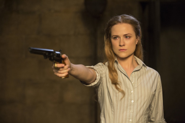Wood says she's been paid “pretty much the same amount of money on things for years,” but was recently told "'Hey you’re, you’re getting equal pay'" for the as-yet-unconfirmed third season of Westworld.