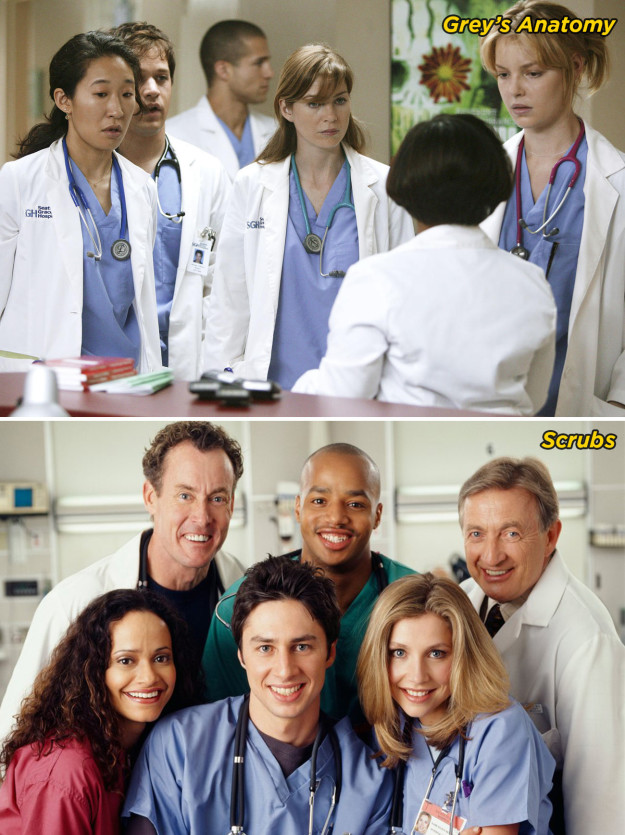 There's always a group of BFFs that are trying to defy the odds and become the best doctors at the hospital.