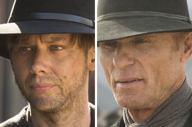 The Man in Black (Ed Harris) turned out to be an older version of William (Jimmi Simpson).