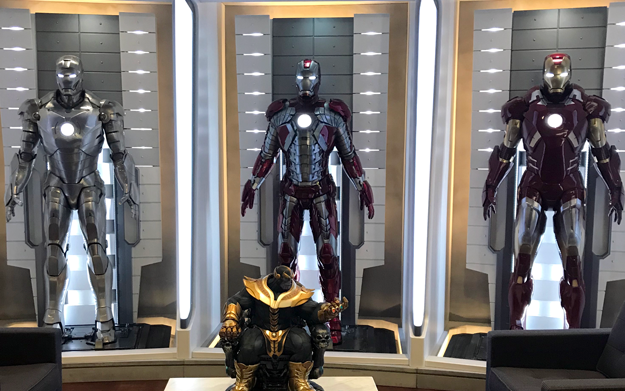 Marvel's Visual Development team is responsible for all the main heroes and villains in the films — and that can include costumes, suit/armor design, and character designs.