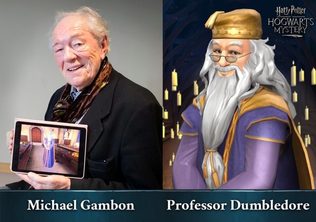 Michael Gambon (Professor Dumbledore)...