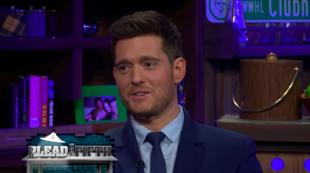 Michael Bublé revealed that he's sent many a dick pic.