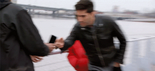 When Nev got fed 👏 up 👏 with an unresponsive catfish and threw his phone into the goddamn sea.