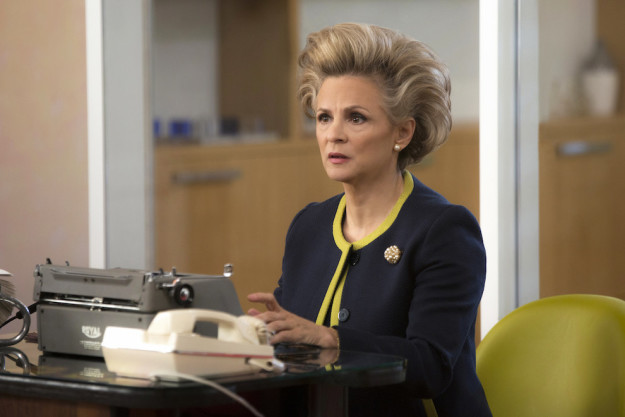 Amy Sedaris comes back as Mimi Kanassis, Jacqueline’s divorcée friend who's a bit unhinged. In Episode 6, Mimi jumps at the opportunity to be Jacqueline's assistant for her new, but under-funded, talent agency.