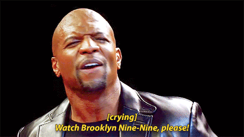 In conclusion WE CANNOT LET THEM CANCEL Brooklyn Nine -Nine. Together we can save this show, and in the process, the planet.