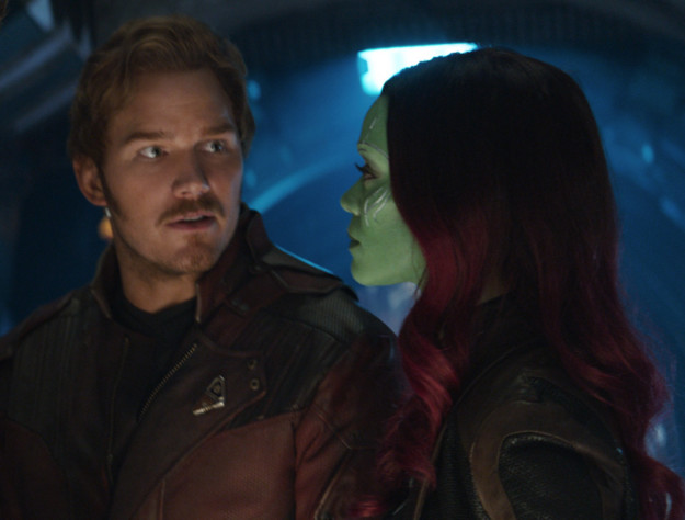 Guardians of the Galaxy director James Gunn and star Chris Pratt made a small but crucial change to the script.