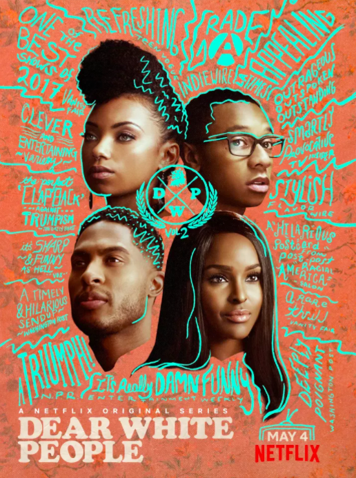 Dear White People returned Friday with a second season (or volume, as they call it). If you're familiar with the Netflix series, you know that each episode centers around one of the main characters.